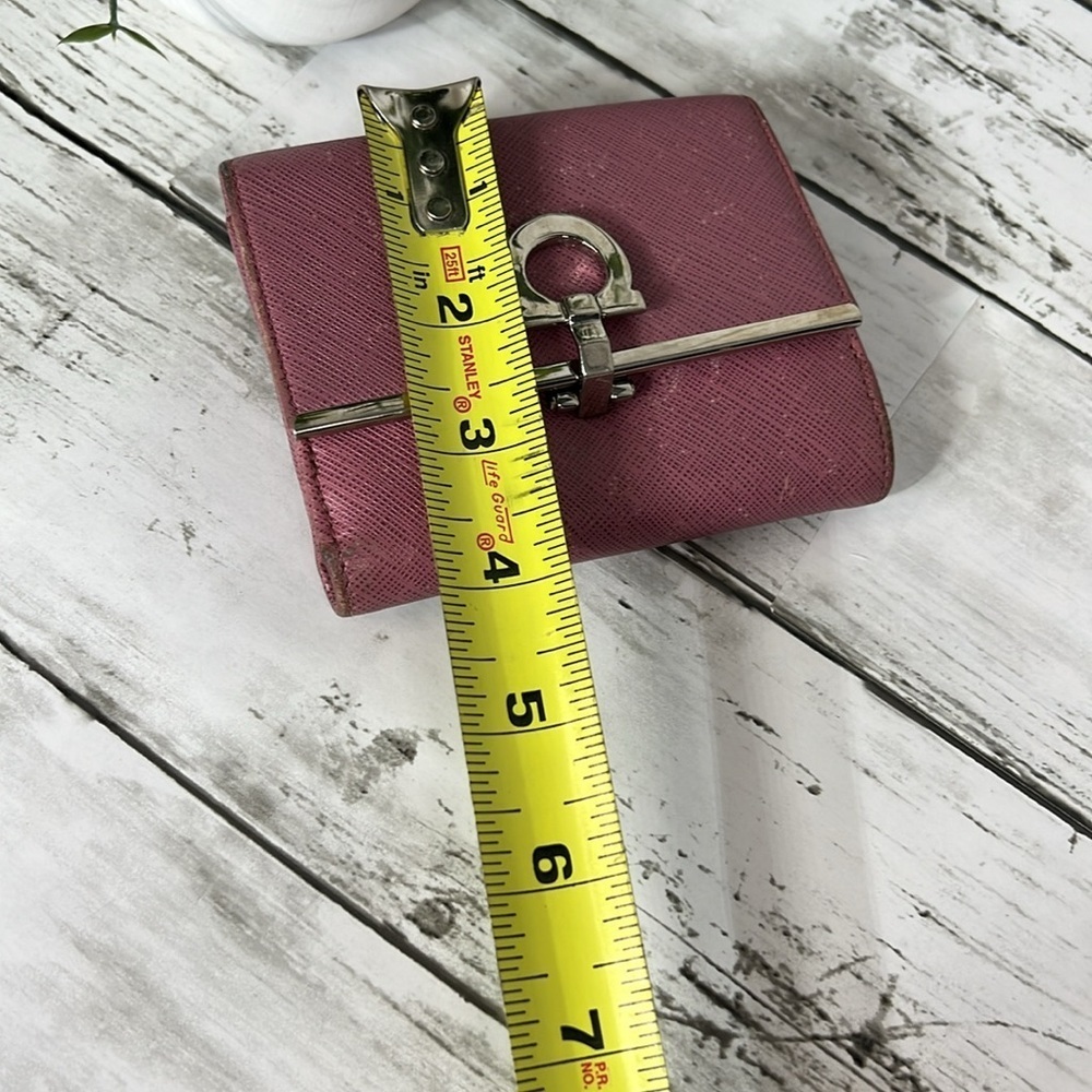 Salvatore Ferragamo Pink Short Wallet - Picture 12 of 13